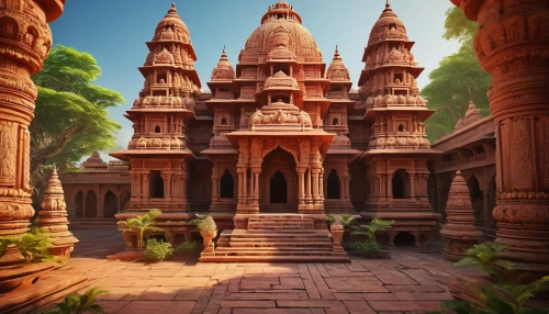 khajuraho,indian temple,chhatri,mandir,gopuram,cholapuram,asgiriya,gopura,bhubaneshwar,vidhana,temple,tirthankara,phanom,vimana,vadodra,pallavas,gwalior,jain temple,mahasena,kandaswamy,Conceptual Art,Daily,Daily 02