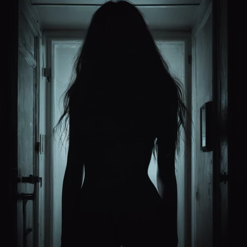 creepy doorway,woman silhouette,dark portrait,skinwalker,hekate,grudge,in the shadows,the girl in nightie,nightdress,corridors,repulsion,female silhouette,doorkeeper,woman's backside,backdoor,sleepwalker,in the dark,in the door,girl in a long dress from the back,scary woman,Photography,Artistic Photography,Artistic Photography 12