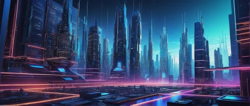 cybercity,futuristic landscape,cybertown,cyberport,cyberia,cyberscene,cyberworld,coruscant,cityscape,cyberpunk,metropolis,synth,futuristic,tron,cyberspace,cybertron,scifi,cyberview,fantasy city,polara,Illustration,Abstract Fantasy,Abstract Fantasy 16