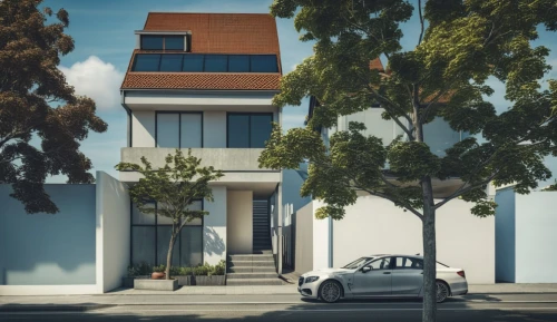 modern house,modern architecture,cubic house,an apartment,apartment building,townhome,apartments,apartment house,sky apartment,mid century house,townhomes,suburbicarian,contemporary,multistorey,bauhaus,suburbia,residential house,shared apartment,modern building,appartment building,Photography,General,Realistic