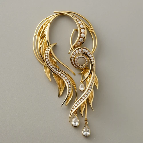 boucheron,chaumet,mouawad,art deco ornament,lalique,brooch,clogau,constellation swan,jewelry florets,goldwork,princess' earring,schiaparelli,anting,earring,oratore,papathanassiou,earings,abstract gold embossed,gold jewelry,goldkette,Photography,General,Realistic
