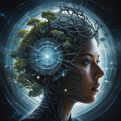 precognition,cybernetically,sci fiction illustration,cybernetics,cybernetic,cognition,transhuman,transhumanism,cerebro,positronium,mindspring,telepath,cognitivism,positronic,neuroplasticity,augmentations,panpsychism,neuroinformatics,head woman,biomechanical,Conceptual Art,Fantasy,Fantasy 11