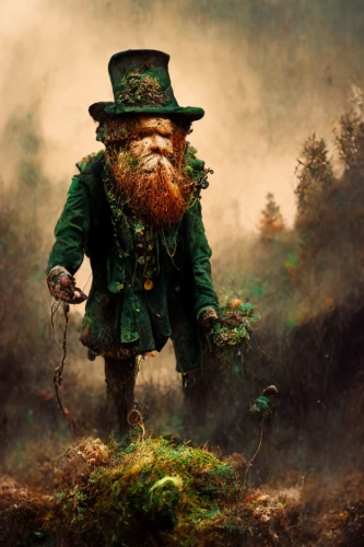 leprechaun,lepreau,leprechauns,saint patrick,radagast,irishman,lutin,the wizard,woodsman,forest man,happy st patrick's day,saint patrick's day,bagpiper,bragh,shillelagh,greenbriar,st patrick day,the wanderer,st patrick's day,farmer in the woods