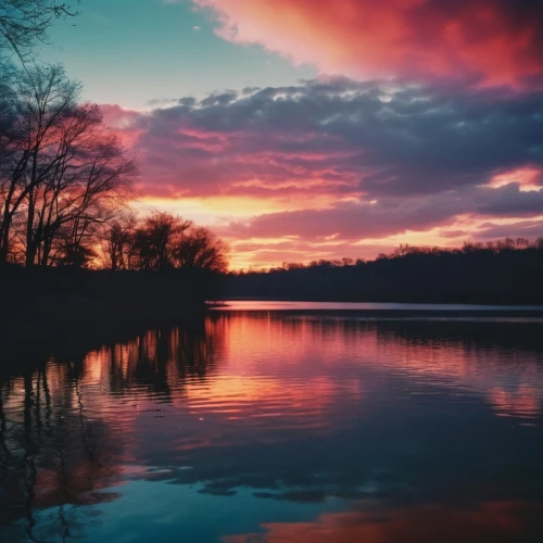 incredible sunset over the lake,evening lake,beautiful lake,red sky,pink dawn,splendid colors,beautiful colors,spring lake,metroparks,mississinewa,tranquility,raven river,landscape photography,full hd wallpaper,minnetonka,afterglow,river landscape,nature wallpaper,landscapes beautiful,forest lake,Photography,Documentary Photography,Documentary Photography 02