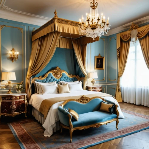 ornate room,venice italy gritti palace,chambre,bedchamber,ritzau,grand hotel europe,blue room,chevalerie,victorian room,great room,crillon,meurice,four poster,luxury hotel,ducale,casa fuster hotel,poshest,gournay,bagatelle,opulently,Photography,General,Realistic