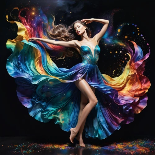 colorful background,dancer,rainbow background,firedancer,colorful foil background,twirling,dance,the festival of colors,harmonix,sirena,color background,colorfull,fantasia,world digital painting,colors background,dancing flames,creative background,colori,pasodoble,fantasy art,Photography,Fashion Photography,Fashion Photography 19