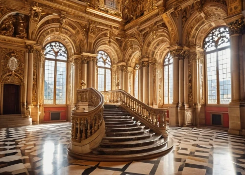 château de chambord,royal interior,versailles,ornate room,europe palace,highclere castle,royal castle of amboise,chambord,enfilade,entrance hall,hallway,louvre,foyer,chateauesque,marble palace,grandeur,the royal palace,staircase,ornate,the palace,Illustration,Retro,Retro 01