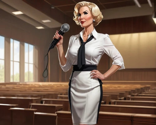 newswoman,anchorwoman,fiorina,baranski,schoolmarm,chenoweth,choirgirl,connie stevens - female,habermann,bedelia,newswomen,newscaster,clayderman,telephone operator,televangelist,evangelischer,headmistress,announcer,sebelius,hasselbeck,Illustration,Children,Children 04