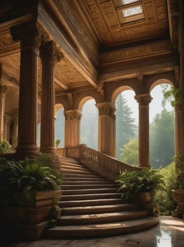 theed,chhatris,water palace,cochere,neoclassical,cliveden,arcadia,conservatory,pillars,atriums,marble palace,colonnades,philbrook,walhalla,grandeur,naboo,the palace,neoclassicism,pemberley,the threshold of the house,Illustration,Paper based,Paper Based 01