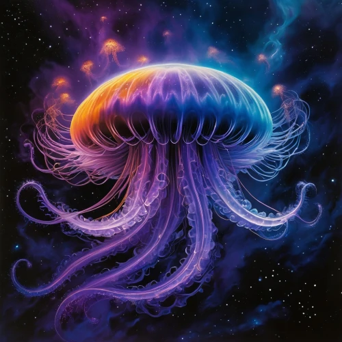 jellyfish,cnidaria,medusae,nauplii,pellumbi,nauplius,limulus,nautilus,deep sea nautilus,deepsea,jellyfish collage,jellyvision,octopus,cauliflower jellyfish,lion's mane jellyfish,atlanticus,medusahead,cnidarian,cephalopod,cyanea,Conceptual Art,Sci-Fi,Sci-Fi 02