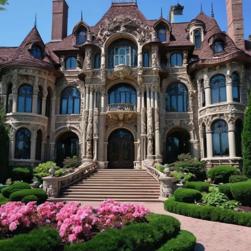 magic castle,henry g marquand house,biltmore,chateauesque,fairy tale castle,chateau,mansion,westmount,greystone,briarcliff,mansions,fairytale castle,wilmette,manhattanville,philbrook,brownstones,maymont,kykuit,dillington house,belvedere,Illustration,Realistic Fantasy,Realistic Fantasy 47