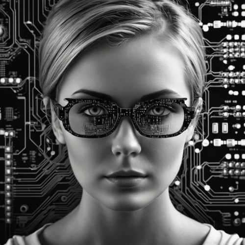 cyber glasses,sci fiction illustration,cybernetically,cypherpunk,cybernetic,cybernetics,neuromancer,women in technology,superintelligent,cypherpunks,futureworld,cybertrader,positronic,cyber,cyberoptics,cryptographer,cyberonics,transhuman,virtual identity,optician,Photography,General,Sci-Fi
