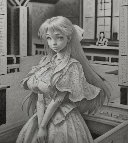 minako,peignoir,kotobukiya,michiru,belldandy,usagi,artist doll,female doll,rapunzel,painter doll,hagio,chibiusa,3d figure,doll figure,pacifica,sylvania,figurine,clay doll,zelda,aeris,Art sketch,Art sketch,Ultra Realistic