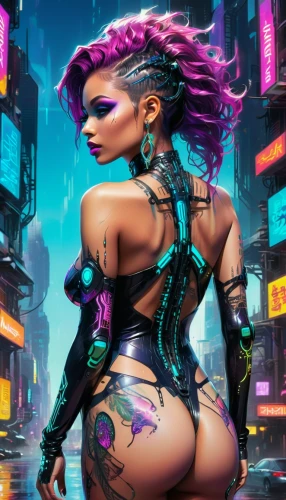 neon body painting,cyberpunk,cyberdog,cyberpunks,tattoo girl,shadowrun,jinx,sombra,cybernetic,neuromancer,cyberia,fantasy art,catwoman,bodypaint,cyberangels,neon light,cyber,domino,cyberstar,cybernetically,Conceptual Art,Daily,Daily 21
