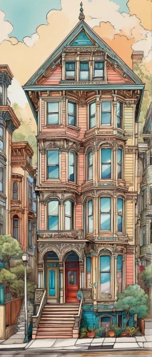 brownstones,brownstone,apartment house,apartment building,moc chau hill,rowhouses,townhome,apartment complex,duboce,rowhouse,an apartment,houses clipart,apartment buildings,apartments,apartment block,mansard,townhouses,townhouse,multifamily,chomet,Illustration,Black and White,Black and White 05