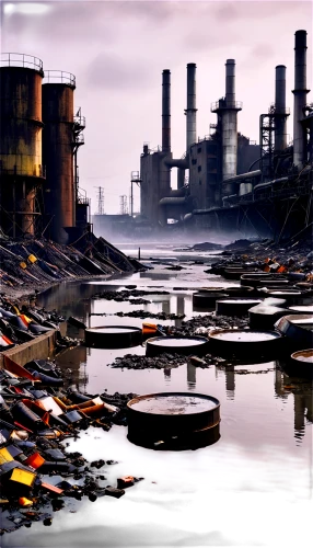 industrial landscape,post-apocalyptic landscape,refineries,oil refinery,brownfield,industrial ruin,brownfields,gunkanjima,chemical plant,refinery,destroyed city,industrialism,industrial,industrialization,industrialised,industrialize,industriels,petrochemicals,post apocalyptic,factories,Art,Artistic Painting,Artistic Painting 45