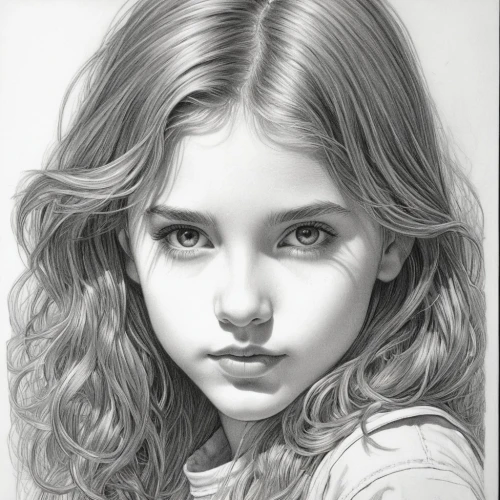 girl drawing,girl portrait,pencil drawings,young girl,pencil drawing,graphite,mystical portrait of a girl,charcoal pencil,behenna,pencil art,charcoal drawing,disegno,portrait of a girl,liesel,kids illustration,little girl,charcoal,photorealist,dessin,pencil and paper,Illustration,Black and White,Black and White 06