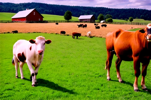 allgäu brown cattle,cows on pasture,simmental cattle,holstein cattle,dairy cows,holsteiners,brahmans,simmental,limousins,emmental,red holstein,cattle dairy,heifers,livestock,cow herd,charolais,two cows,udas,toggenburg,galloway cows,Conceptual Art,Fantasy,Fantasy 07