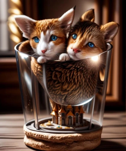 oktoberfest cats,tom and jerry,vintage cats,couple boy and girl owl,two cats,cat and mouse,gatos,mirror image,catterns,cat lovers,kittens,mirror reflection,lensball,tabbies,feebles,cat cartoon,mirrored,mirror of souls,felines,copycatting