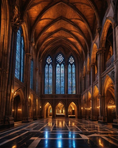 transept,ulm minster,metz,nidaros cathedral,cathedrals,the cathedral,empty interior,cathedral,vaults,vaulted ceiling,notredame de paris,notre dame,hall of the fallen,nave,gothic church,haunted cathedral,presbytery,the interior,immenhausen,saint michel,Conceptual Art,Oil color,Oil Color 19