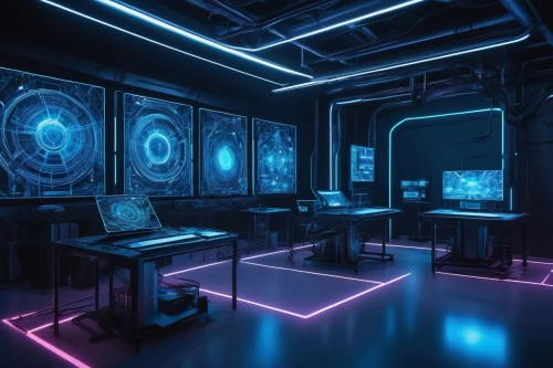 computer room,ufo interior,spaceship interior,game room,cybercafes,cyberscene,the server room,cyberarts,cyberia,cyberscope,cyberpunk,nightclub,neon human resources,cyberview,cyber,sulaco,computerized,cyberspace,cyberpatrol,cybertown,Illustration,Abstract Fantasy,Abstract Fantasy 01
