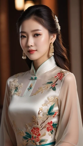 hanbok,jianyin,ao dai,cheongsam,hanfu,diaochan,yifei,jingqian,sanxia,yangmei,baiyue,xiaofei,jinling,bingqian,daiyu,oriental princess,xiaohong,xiaoqing,suqian,inner mongolian beauty,Photography,General,Natural
