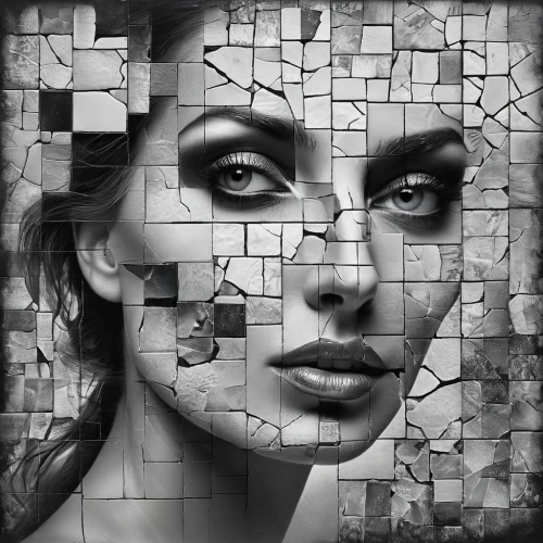 puzzled,fragmented,puzzling,jigsaw puzzle,puzzle pieces,puzzlement,puzzlingly,puzzles,puzzlers,puzzle piece,cubist,puzzler,rankin,rone,puzzle,woman thinking,piecing,woman face,cubism,jigsaws,Illustration,Realistic Fantasy,Realistic Fantasy 40
