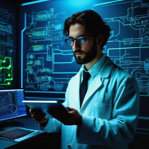 man with a computer,genocyber,technologist,cybertrader,investigadores,electronic medical record,theoretician physician,cybercriminals,technological,electrophysiologist,computer tomography,consultant,medical technology,researcher,datamonitor,microscopist,cybermedia,computerologist,kasperle,cryptanalysts,Art,Classical Oil Painting,Classical Oil Painting 14