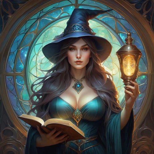 sorceress,witch's hat icon,bewitching,sorceresses,spellbook,witch hat,witch,bewitch,witching,witch's hat,witch ban,magick,spellcasting,magickal,wiccan,halloween witch,fantasy portrait,magic grimoire,sorcerers,celebration of witches,Illustration,Realistic Fantasy,Realistic Fantasy 26