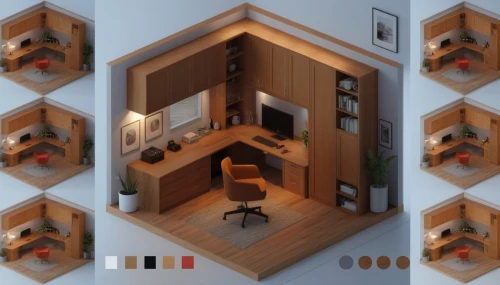 isometric,an apartment,apartment,modern room,japanese-style room,study room,rooms,modern office,consulting room,lowpoly,shared apartment,one room,dollhouses,3d mockup,playing room,habitaciones,danish room,3d rendering,small house,wooden mockup,Photography,General,Realistic