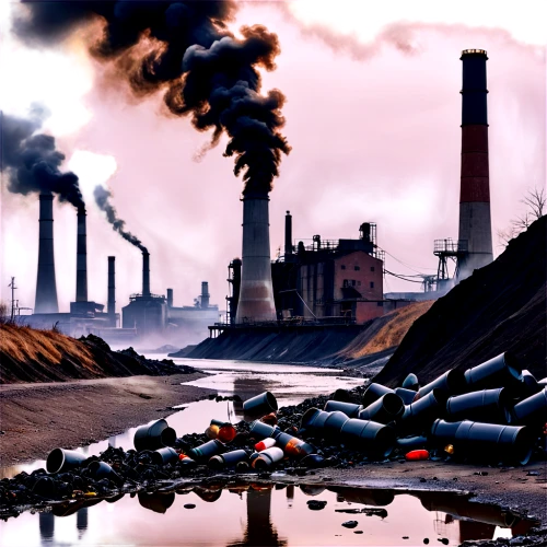 industrial landscape,refineries,oil refinery,polluted,industrialization,environmental pollution,the pollution,environmental disaster,environmental destruction,industrialism,pollution,post-apocalyptic landscape,chemical plant,industrialize,pollutions,industrialised,steel mill,environment pollution,industries,oilsands,Conceptual Art,Sci-Fi,Sci-Fi 24