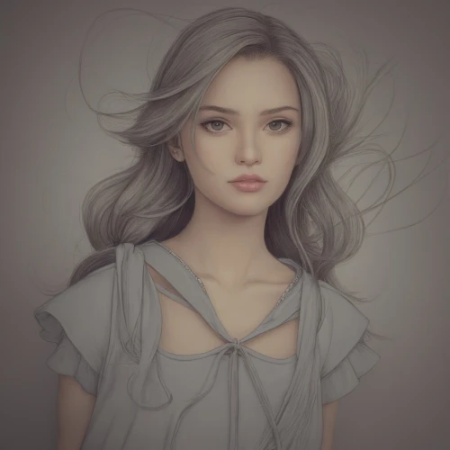 peignoir,digital painting,girl portrait,behenna,fantasy portrait,mystical portrait of a girl,krita,girl drawing,digital art,romantic portrait,white lady,ellinor,portrait of a girl,heatherley,world digital painting,smirnova,pale,daenerys,eleonore,eglantine