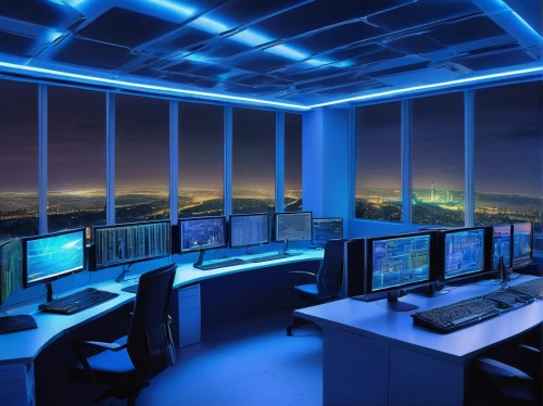 computer room,the server room,control center,modern office,datacenter,eurocontrol,cyberport,control desk,pc tower,workstations,computer workstation,trading floor,blur office background,cybercafes,cybertown,night administrator,terminals,datacenters,data center,cybercity,Art,Artistic Painting,Artistic Painting 26