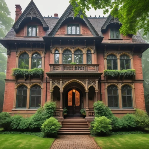 henry g marquand house,marylhurst,old victorian,brownstones,victorian house,ravenswood,haddonfield,brownstone,victorian,mariemont,dillington house,oradell,driehaus,two story house,ruhl house,fieldston,landmarked,knight house,laurelhurst,outremont,Art,Classical Oil Painting,Classical Oil Painting 24