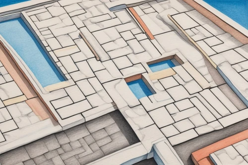 polyominoes,isometric,mazes,pathfinding,tiles shapes,picross,blocks of houses,the tile plug-in,overbuilding,microdistrict,hollow blocks,rectilinear,rowhouse,trapdoors,blockhouses,cubic house,building block,contextualism,labyrinths,menger sponge,Conceptual Art,Daily,Daily 17