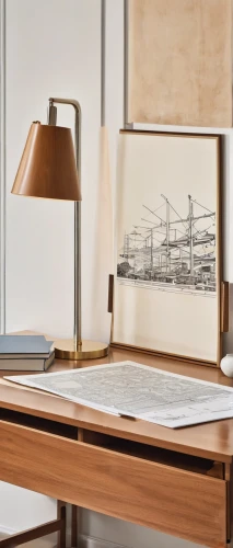 frame drawing,container cranes,pencil frame,danish furniture,shipping industry,arnold maersk,photorealist,cosmographia,table lamps,table lamp,lithographs,writing desk,lithographers,wooden desk,photolithographic,credenza,port cranes,frame border illustration,nautical paper,lithographer,Illustration,Retro,Retro 21