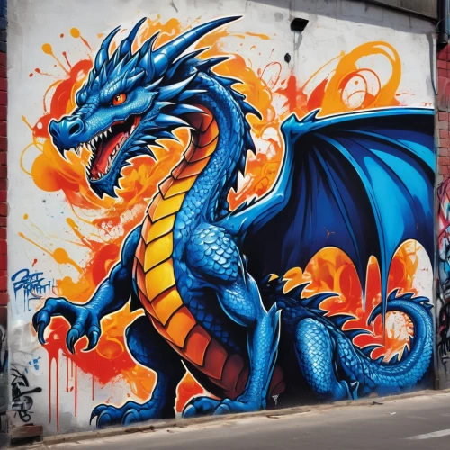 painted dragon,dragao,dragones,fire breathing dragon,graffiti art,dragon,saphira,charizard,darragon,roa,dragons,dragonja,dragon fire,dralion,dragon design,firedrake,brisingr,smaug,dragon of earth,dragonfire,Conceptual Art,Graffiti Art,Graffiti Art 09