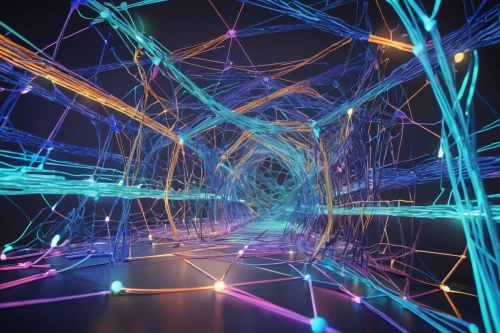 fractal lights,electric arc,fractal environment,light fractal,hyperspace,lightwave,light space,cyberspace,lightsquared,3d background,visualizer,neural pathways,apophysis,cybernet,tangle,hypercubes,cyberview,interconnected,cyberscene,hypercube,Illustration,Japanese style,Japanese Style 19
