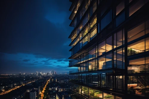 sathorn,blue hour,penthouses,swissotel,night view,nightview,marina bay sands,glass facade,night photograph,sky apartment,highrise,high rise,interlace,andaz,city at night,nightscape,cityview,modern architecture,evening city,sky city tower view,Art,Artistic Painting,Artistic Painting 37