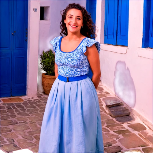 cypriote,dodecanese,naxos,bodrum,spetses,chefchaouen,vintage dress,blue dress,lakonos,blueness,sitia,marocaine,cretan,blue and white,blue,tunisienne,folegandros,bluing,50's style,tinos,Art,Classical Oil Painting,Classical Oil Painting 36