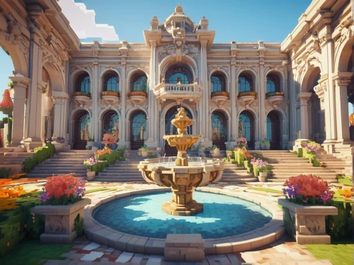 water palace,marble palace,palaces,fountain of friendship of peoples,theed,fountain,europe palace,stone fountain,venetian,ornate,decorative fountains,white temple,palace,moor fountain,atlantis,water fountain,city fountain,agrabah,floor fountain,caesar palace,Unique,Pixel,Pixel 03