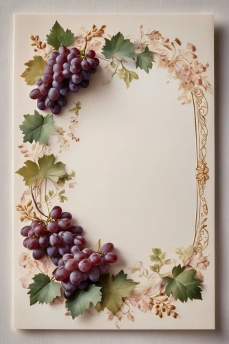 currant decorative,table grapes,wood and grapes,decorative plate,grape vine,decorative frame,floral silhouette frame,wine grapes,fresh grapes,fall picture frame,ivy frame,wine grape,grapevines,grapes,flower border frame,wooden plate,trivet,christmas frame,circle shape frame,purple grapes,Photography,General,Cinematic