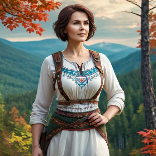 dirndl,shepherdess,russian folk style,countrywoman,country dress,countrywomen,folk costume,fraulein,petrova,ginnifer,triss,celtic queen,scotswoman,bavarian swabia,heidi country,storybrooke,kolonics,bavarian,shannara,ukrainka,Conceptual Art,Fantasy,Fantasy 02