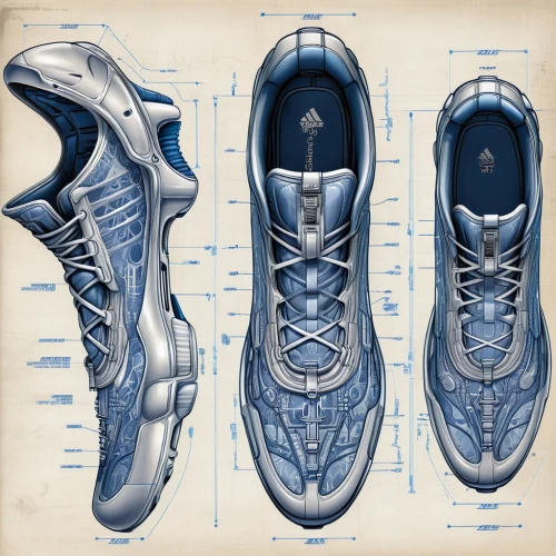 cleats,football boots,cleat,basketball shoes,sports shoe,shox,lebron james shoes,sports shoes,vapors,crampons,running shoe,blueprint,flints,footjoy,biomechanical,blueprints,athletic shoes,mercurial,sport shoes,blue shoes,Unique,Design,Blueprint