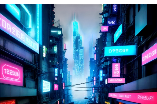 cybercity,shinjuku,cyberworld,neons,neon sign,cyberpunk,alleyway,cybertown,neon light,neon arrows,neon lights,cityscape,neon,cyberscene,tokyo city,alley,synth,cityzen,futurist,shibuya,Illustration,Retro,Retro 02