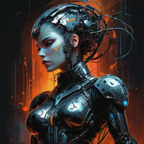cortana,cyborg,cyberdog,cybernetic,cybernetically,fembot,liara,sci fiction illustration,droid,terminator,cyberangels,asari,gantz,cyberia,liora,sci fi,cyberpunk,automaton,scifi,cyborgs,Illustration,Realistic Fantasy,Realistic Fantasy 16