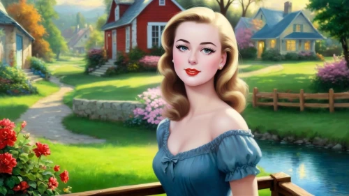 gwtw,dorthy,maureen o'hara - female,cartoon video game background,anne,bette,rosalinda,duchesse,hadise,countrywoman,nessarose,girl in the garden,lohan,photo painting,capucine,gilady,landscape background,hyacinth,avonlea,world digital painting