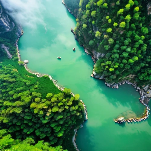 floating over lake,danube gorge,decebalus,king decebalus,floating islands,yangtze,take-off of a cliff,tianchi,green trees with water,shaoming,emerald sea,nainital,river landscape,jiangyan,brienz,floating on the river,guizhou,bernese oberland,phang nga bay,gorges of the danube,Conceptual Art,Fantasy,Fantasy 30