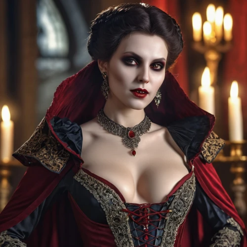 vampire woman,vampire lady,countess,queen of hearts,petrova,volturi,vampyres,vampy,dhampir,drusilla,vampyre,dracula,gothic woman,vampire,gothic portrait,gothel,vampirism,noblewoman,knightley,morrigan,Photography,General,Realistic