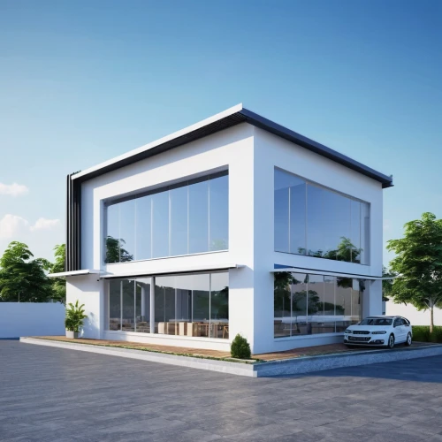 modern house,3d rendering,residencial,modern building,prefabricated buildings,inmobiliaria,modern architecture,prefab,revit,frame house,residential house,leaseplan,cubic house,prefabricated,car showroom,sketchup,cube house,render,leaseback,contemporary,Photography,General,Realistic